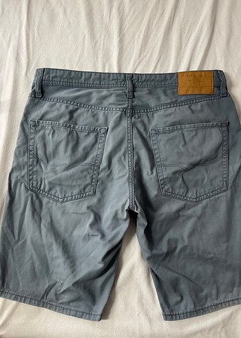 Jack & Jones Gri Denim Erkek Midi Şort - Görsel 3