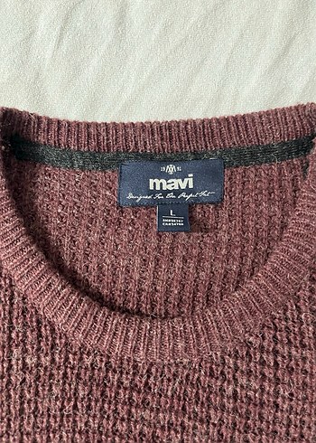 Mavi Vintage Erkek Kazak - Görsel 2