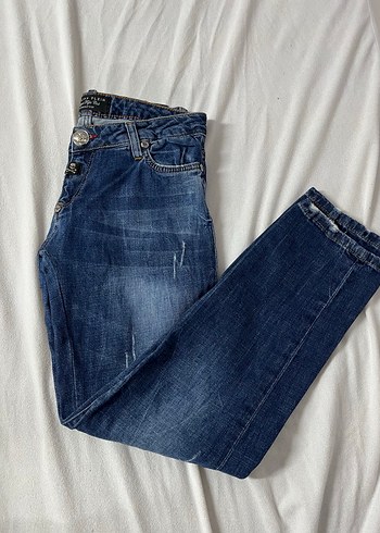 Philipp Plein Straight Cut Jean - Görsel 9