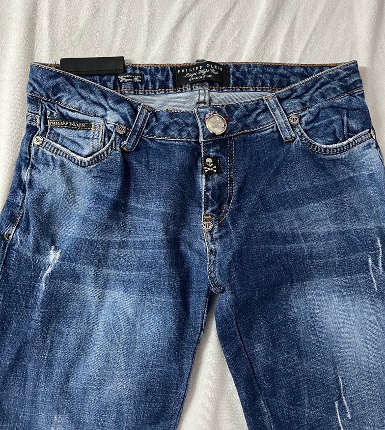 Philipp Plein Straight Cut Jean - Görsel 2