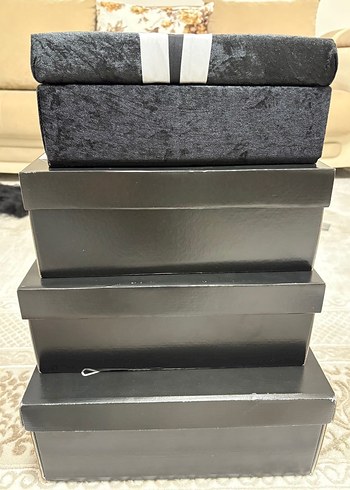 4li Damat Bohça Çeyiz Kutu - Görsel 4