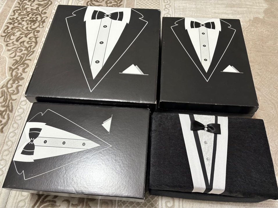 4li Damat Bohça Çeyiz Kutu - Görsel 2