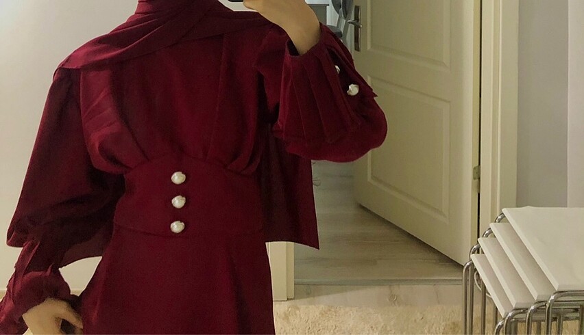s Beden bordo Renk Vintage model