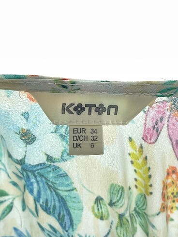 34 Beden çeşitli Renk Koton Bluz %70 İndirimli.