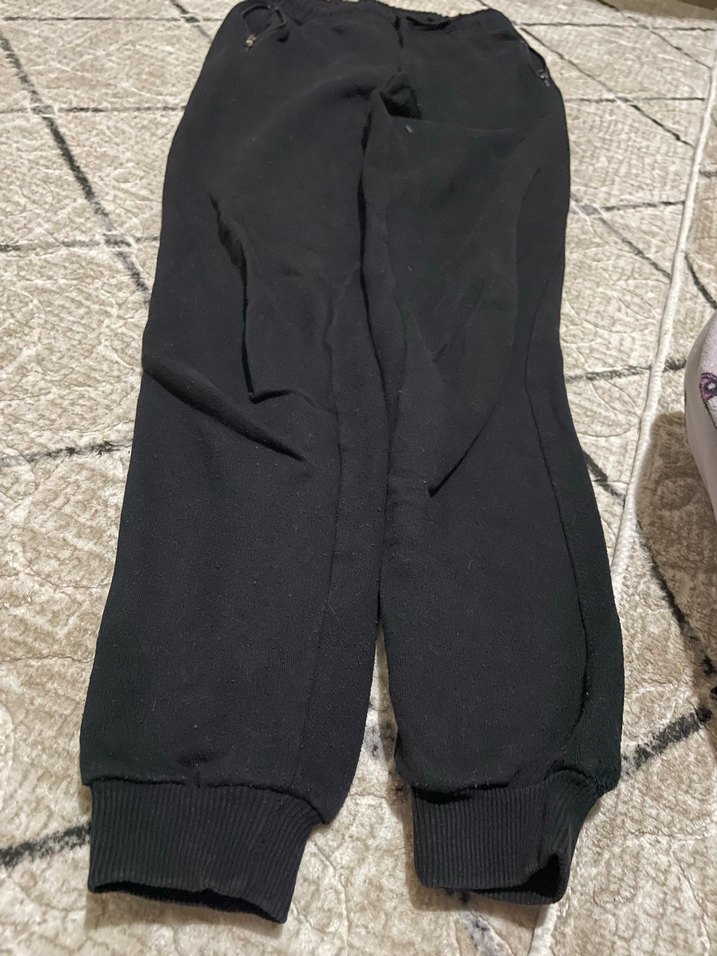 Fermuarlı Siyah Outdoor Eşofman - Görsel 2