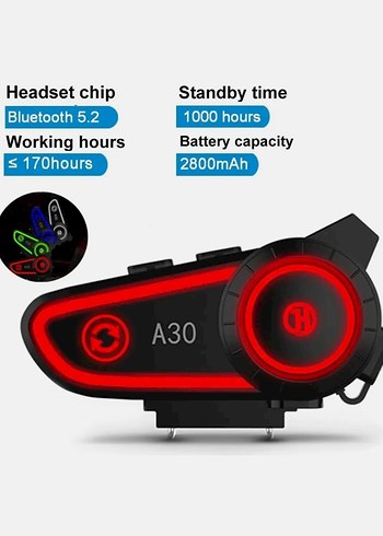 Sıfır XXL NRO Kask + A30 İnterkom (Ücretsiz Kargo) - Görsel 7