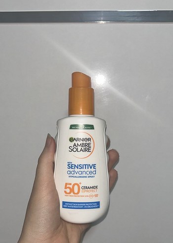 Garnier Ambre Solaire SPF 50 Hassas Güneş Spreyi YENİ ÜRÜN - Görsel 2
