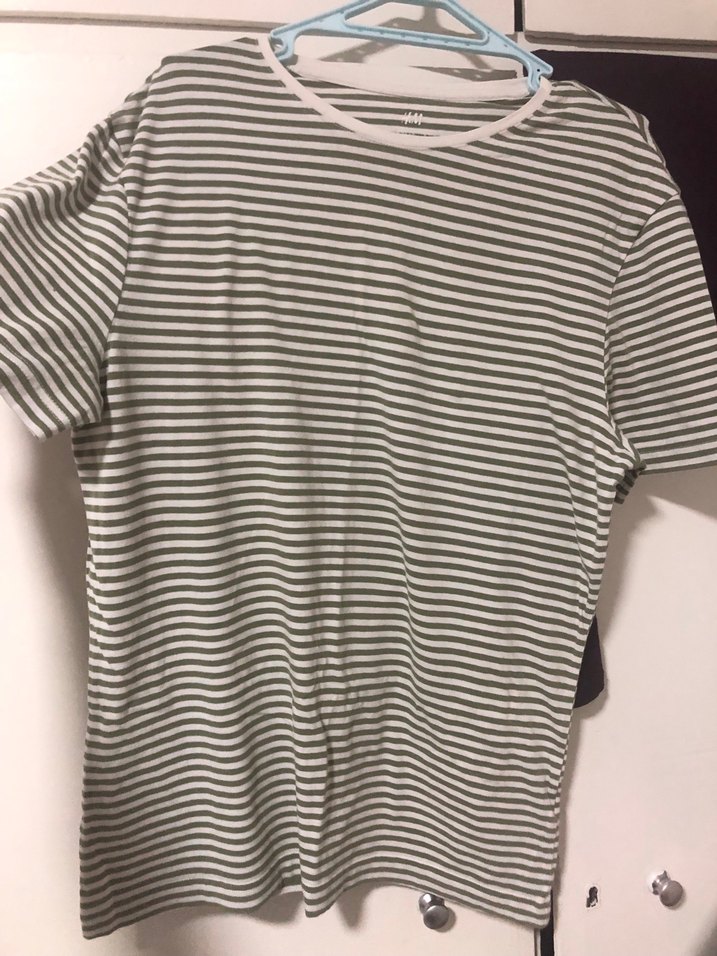 Yeşil Çizgili Bluz - Görsel 4