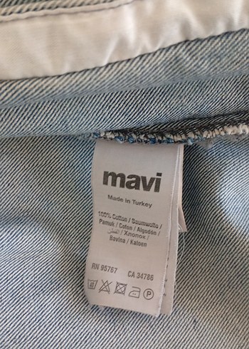 diğer Beden mavi Renk Maviden Alınmış Kot Ceket