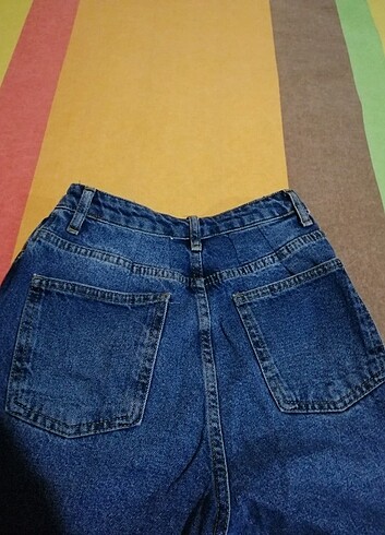 s Beden lacivert Renk KOT MOM JEANS