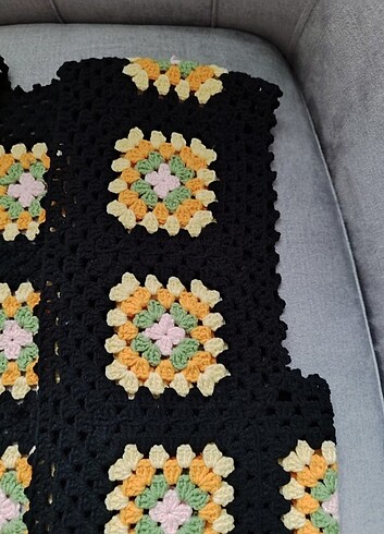 12-13 Yaş Beden çeşitli Renk Motif crop yelek