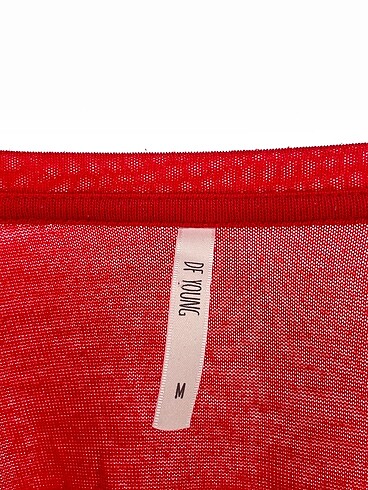 m Beden kırmızı Renk Defacto Sweatshirt %70 İndirimli.
