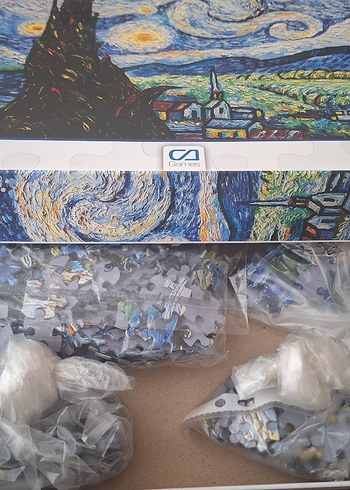 Yıldızlı Gece Yapboz Bin Parça - Görsel 3