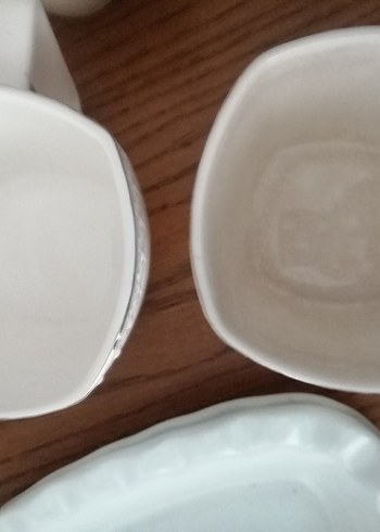 Pastel Renkli Çağdaş Beyaz Sofra Takımı - Görsel 4