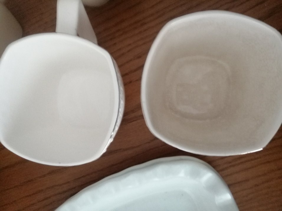 Pastel Renkli Çağdaş Beyaz Sofra Takımı - Görsel 4