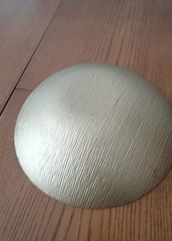 Bej Parlak Modern Yemek Tabağı - Görsel 4