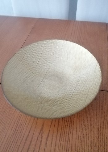 Bej Parlak Modern Yemek Tabağı - Görsel 3