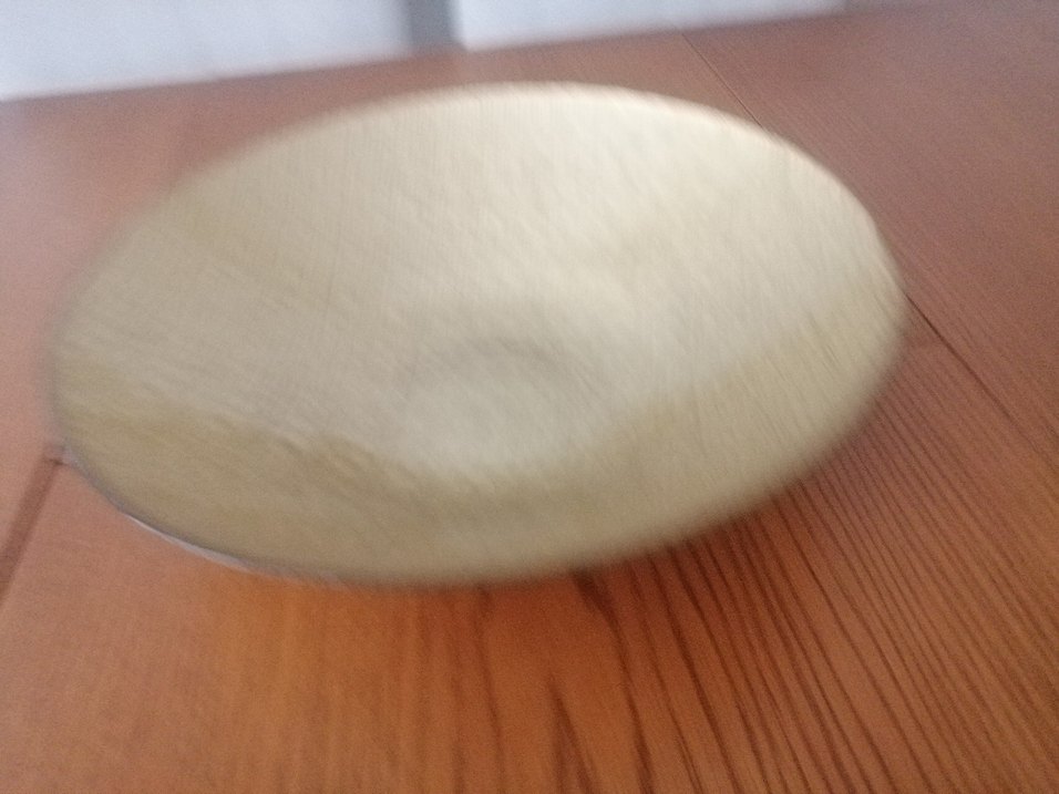 Bej Parlak Modern Yemek Tabağı - Görsel 2