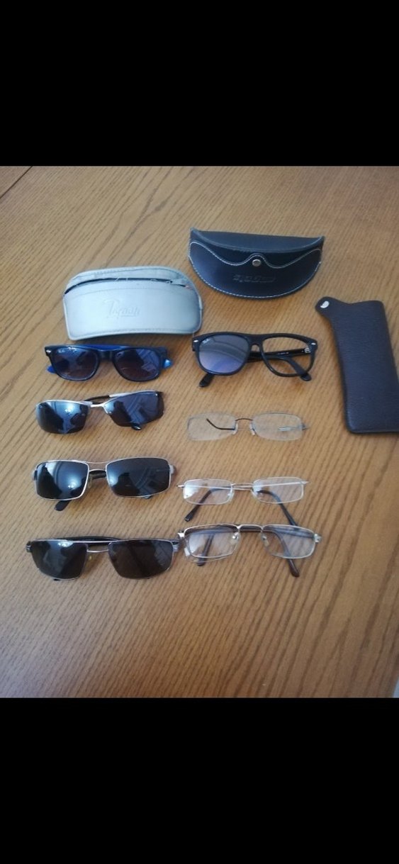 Şeffaf ve Gri Minimalist erkek gözlükleri - Görsel 2