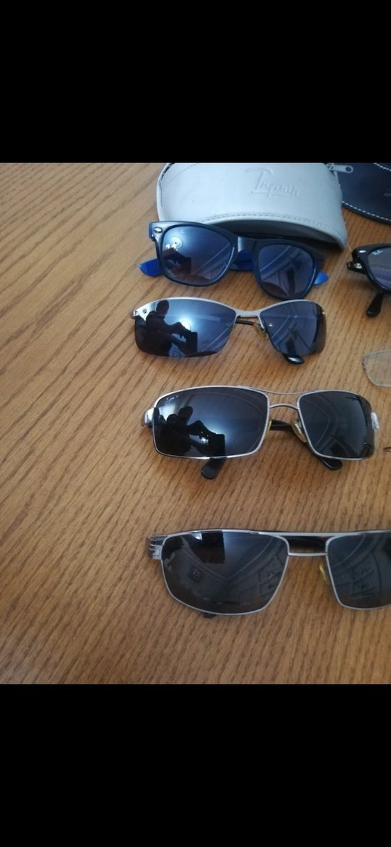 Şeffaf ve Gri Minimalist erkek gözlükleri - Görsel 4