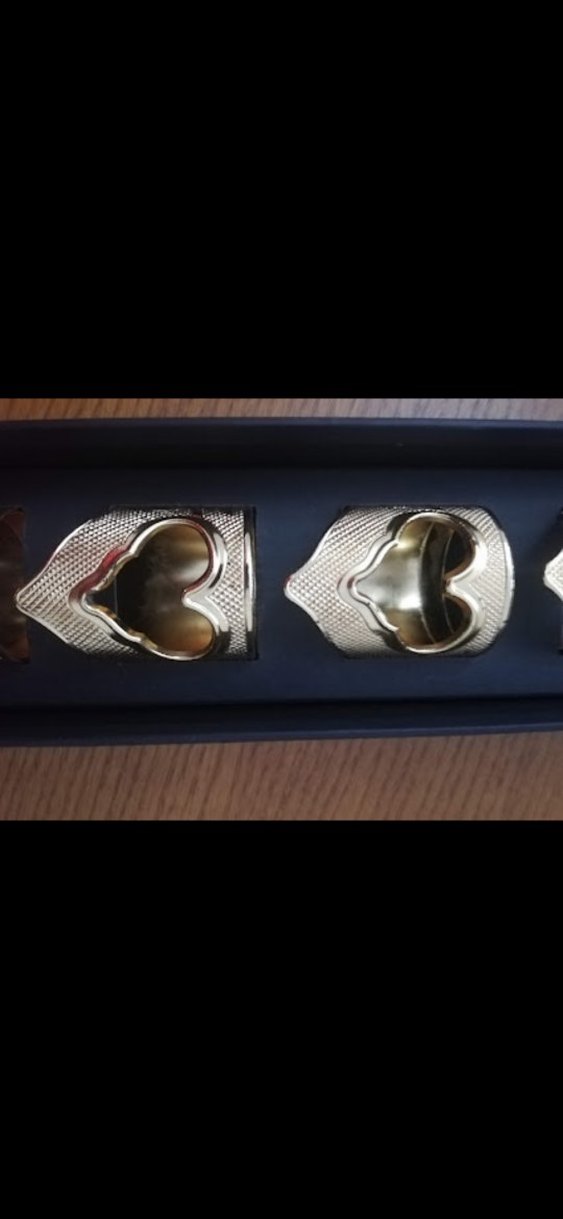 Altın Renk peçete yüzüğü - Görsel 4