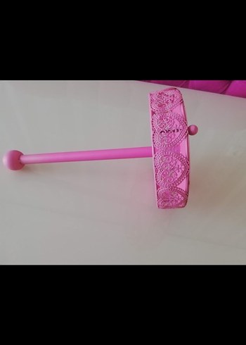 Pembe ferforje 3 parça - Görsel 4