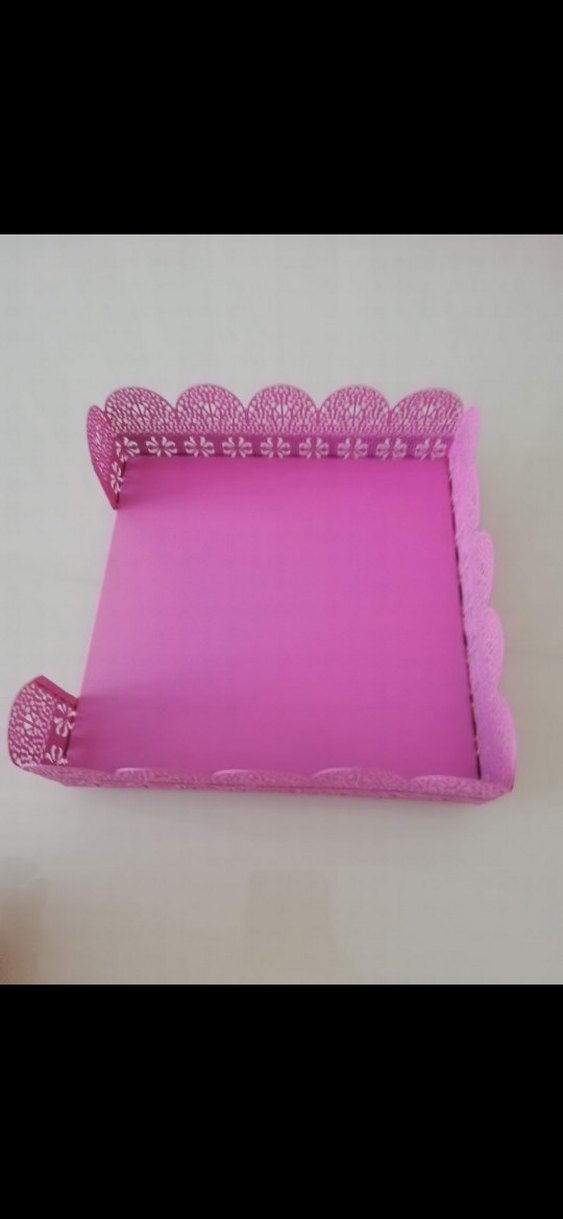 Pembe ferforje 3 parça - Görsel 2