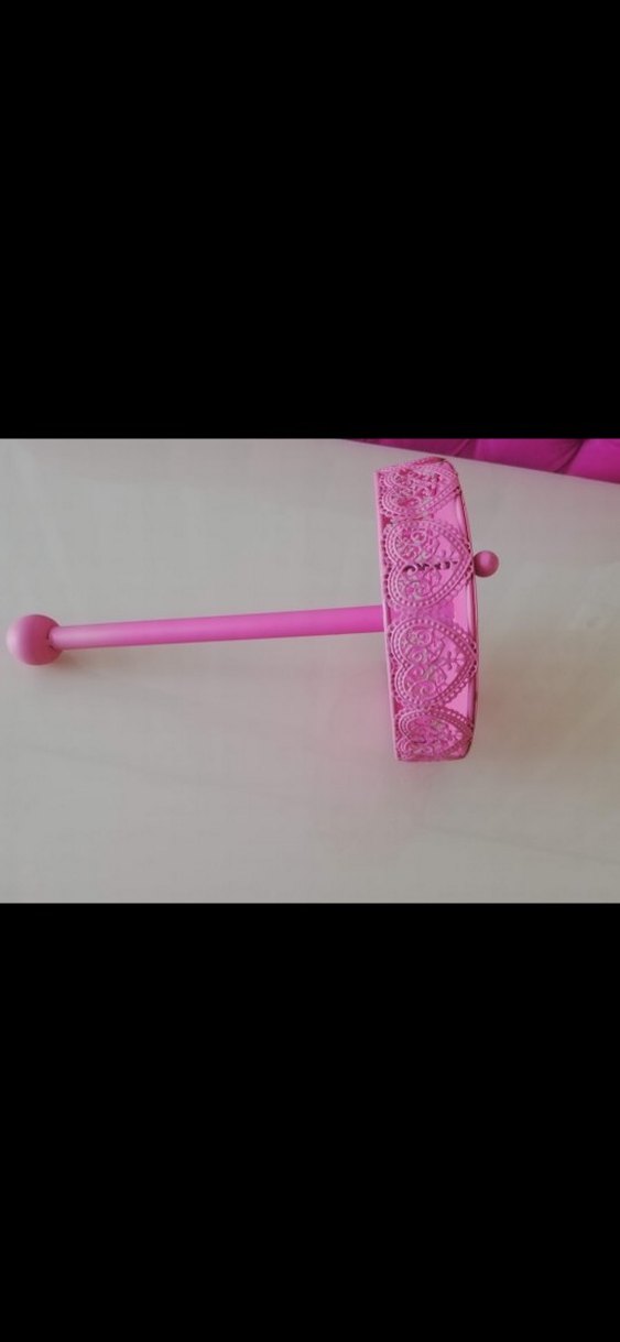 Pembe ferforje 3 parça - Görsel 4