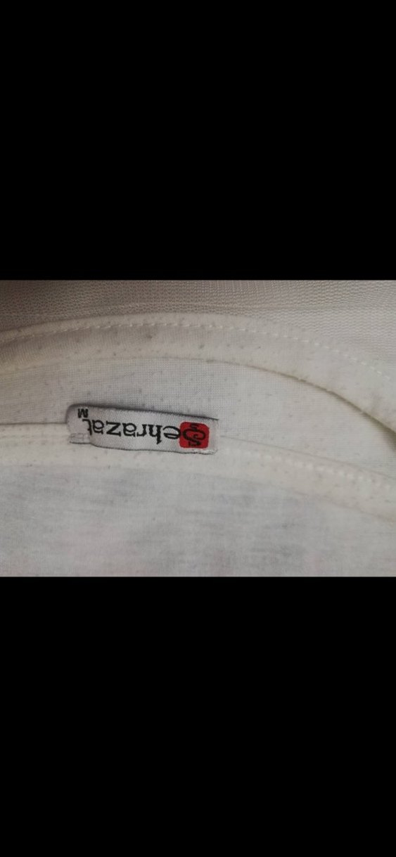 Kız Çocuk Beyaz Baskılı Kısa Kollu Tişört - Görsel 3