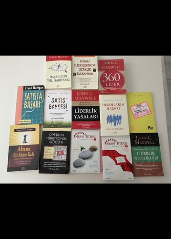 Ekonomi ve İş Kitapları Seti - Liderlik ve Başarı