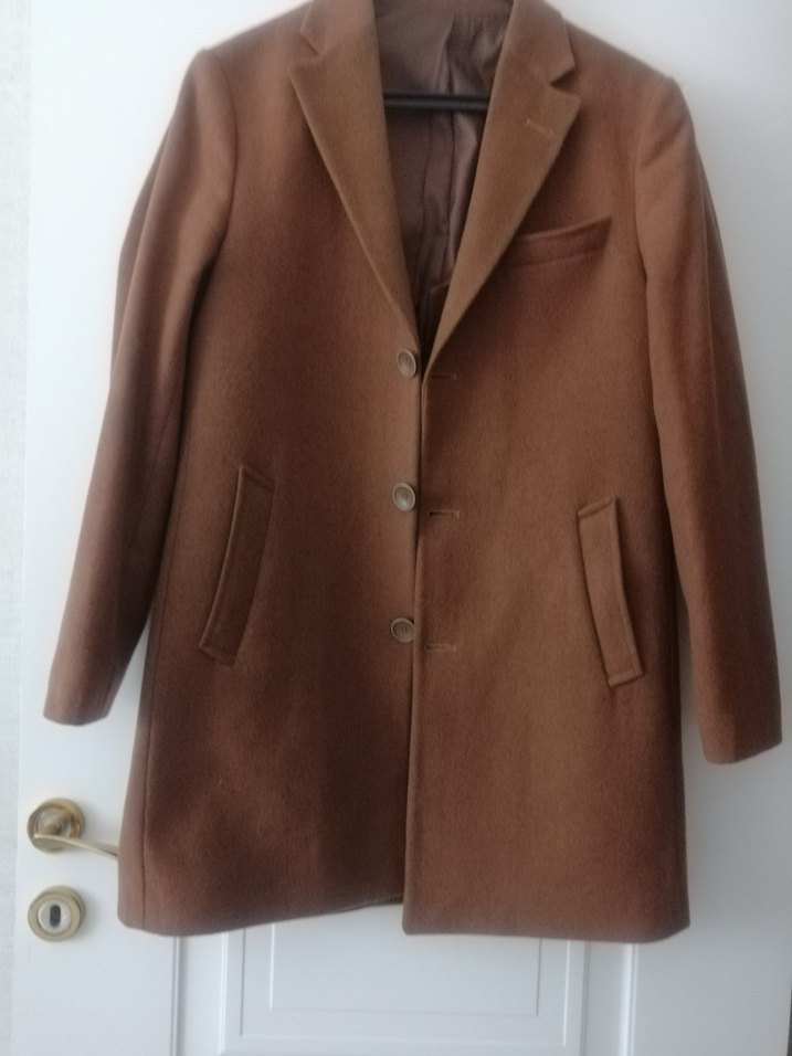 Erkek Klasik Kesim Kaban kaşe kaban - Görsel 3