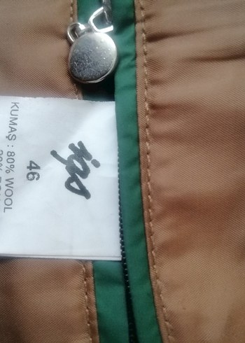 Düğmeli Kahverengi Süet Kışlık Kısa Erkek Kaban - Görsel 7