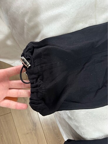 Diğer siyah parasüt pantolon