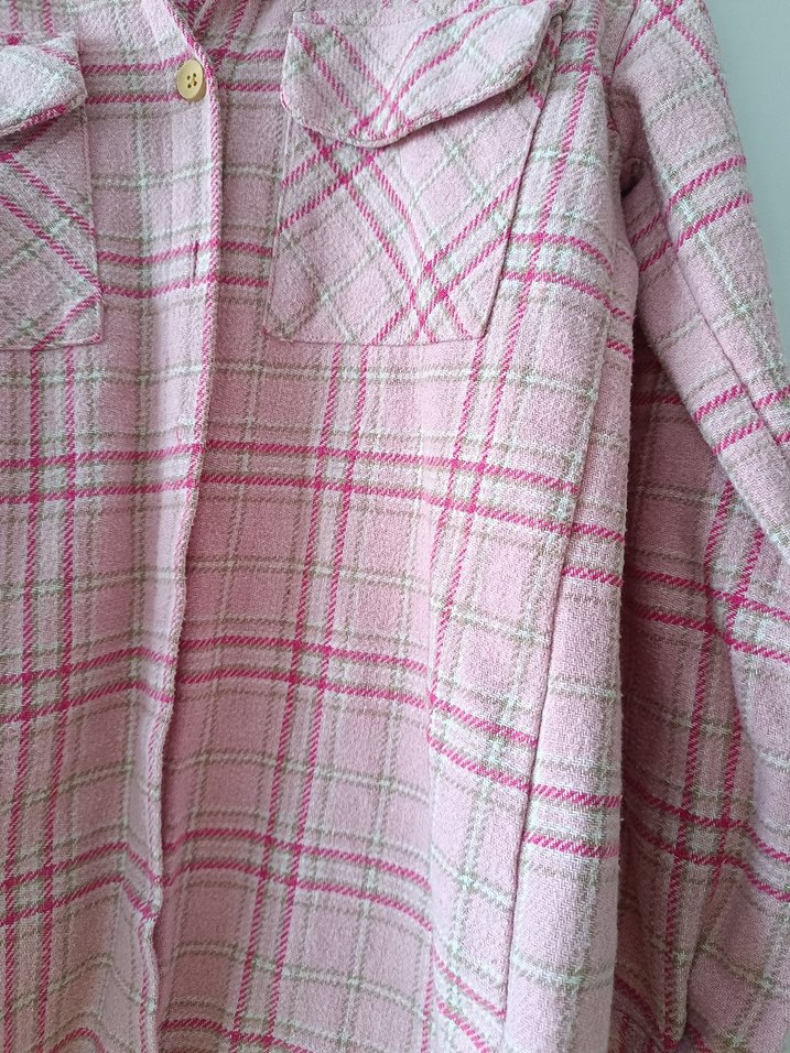 LC Waikiki Pembe Kız Gömlek - Görsel 4