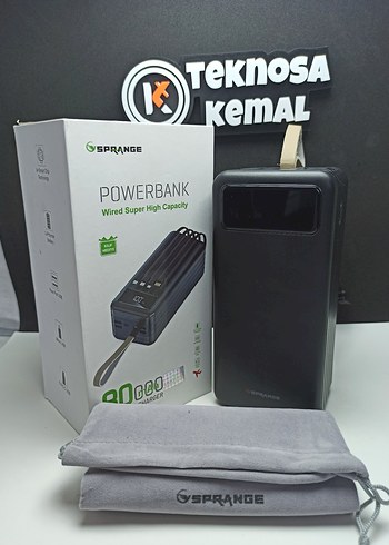 Sprange 80.000 mAh Yüksek Kapasiteli Powerbank