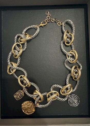 Bohem Vintage Uzun Zincir Kolye - Görsel 2