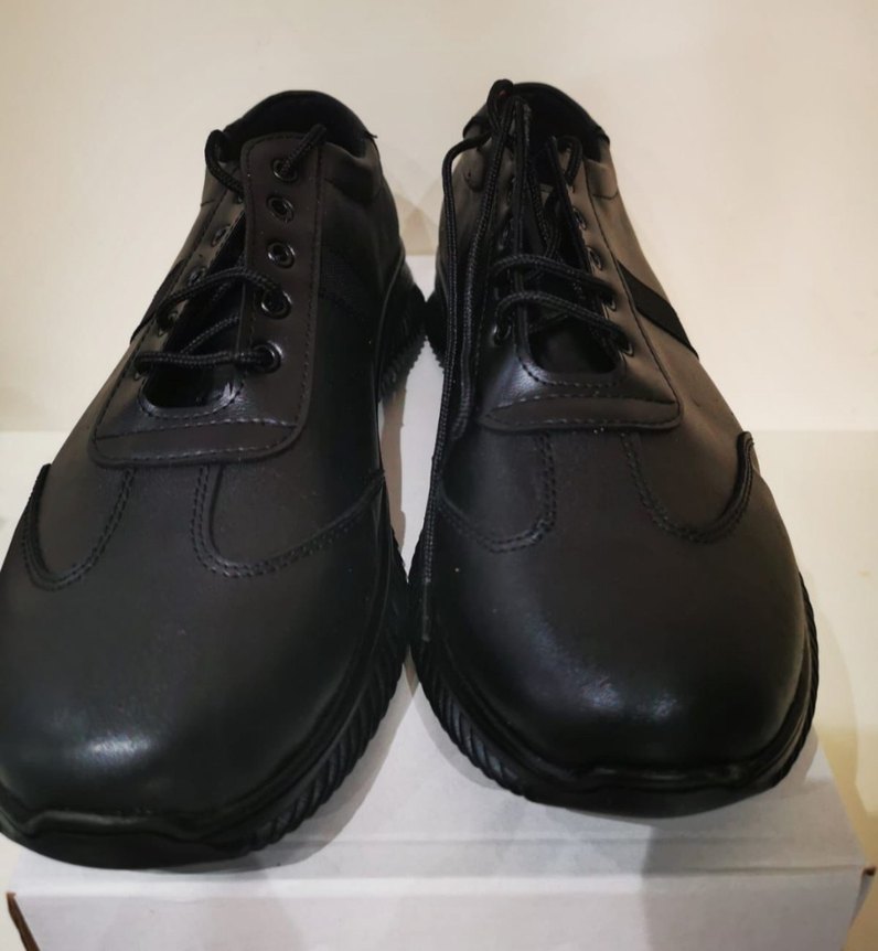 Siyah Bağcıklı Erkek Günlük Ayakkabı - Görsel 2