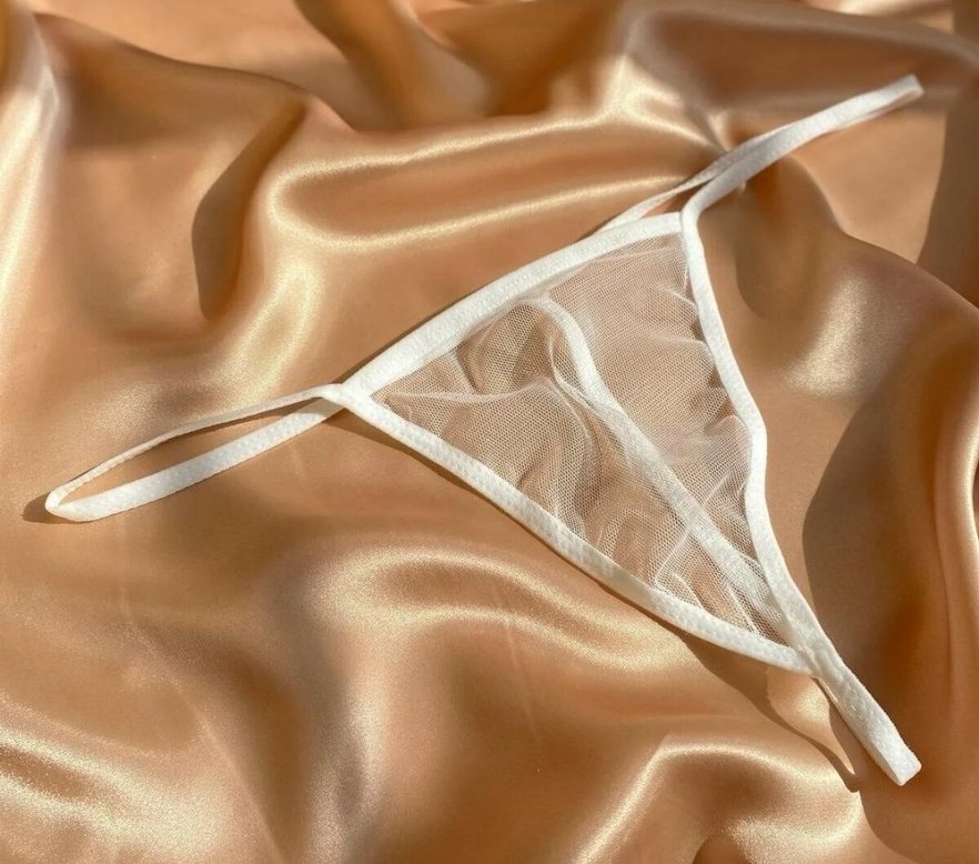 Renkli Transparan Midi Kadın İç Çamaşırı 4 lü takım - Görsel 2