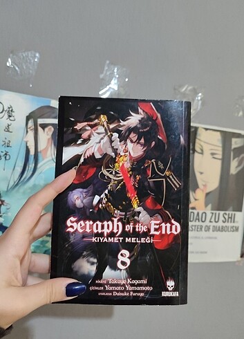  Beden Seraph of the end 6,7,8 serisi manga 