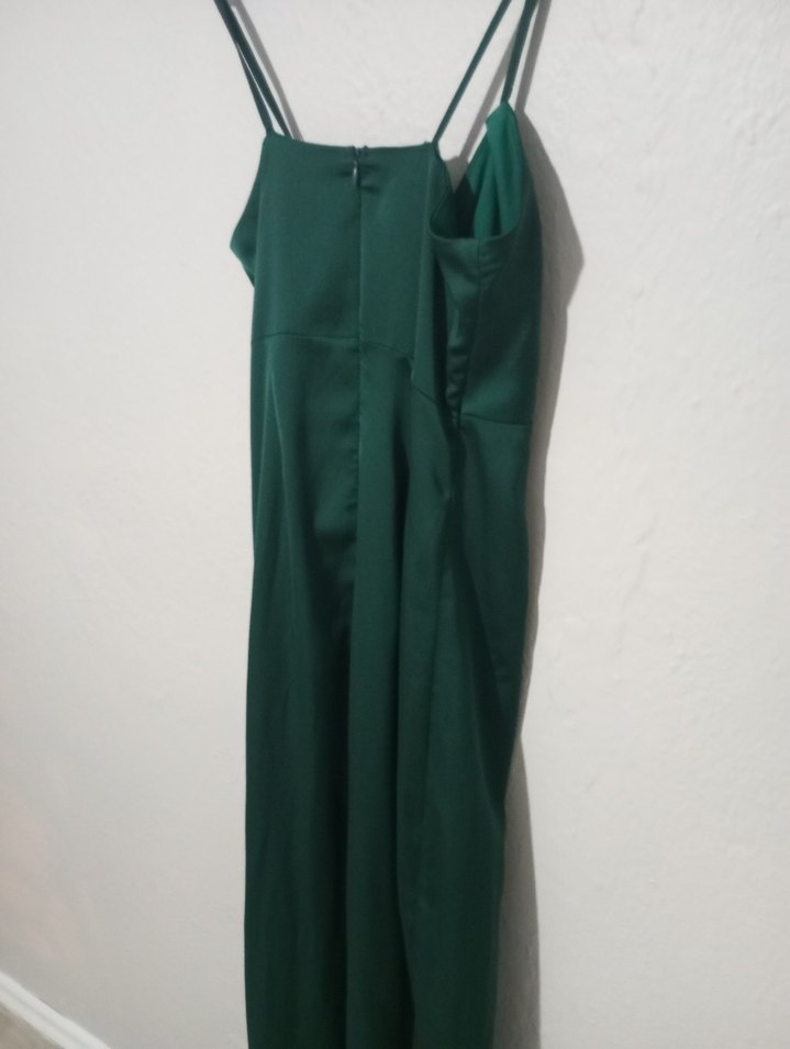 Yeşil  Uzun Abiye - Görsel 4