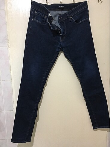 Jack & jones lacivert skinny fit denim kot pantolon