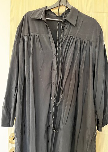 Siyah Uzun Kollu gömlek - Görsel 2