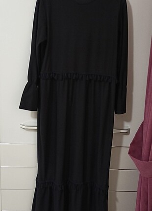 Siyah uzun elbise