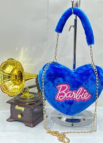 Beden çeşitli Renk KALPLİ PELUŞ ÇANTA