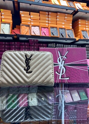  Beden çeşitli Renk YSL BAYAN CÜZDAN 