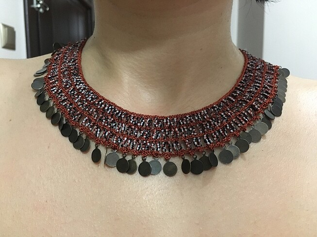 Tasarımcı Özel El Yapımı Kolye