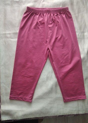 Mayo Pembe yarım kol kapri boy alt XL beden - Görsel 3