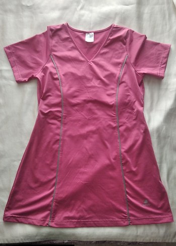 Mayo Pembe yarım kol kapri boy alt XL beden - Görsel 2