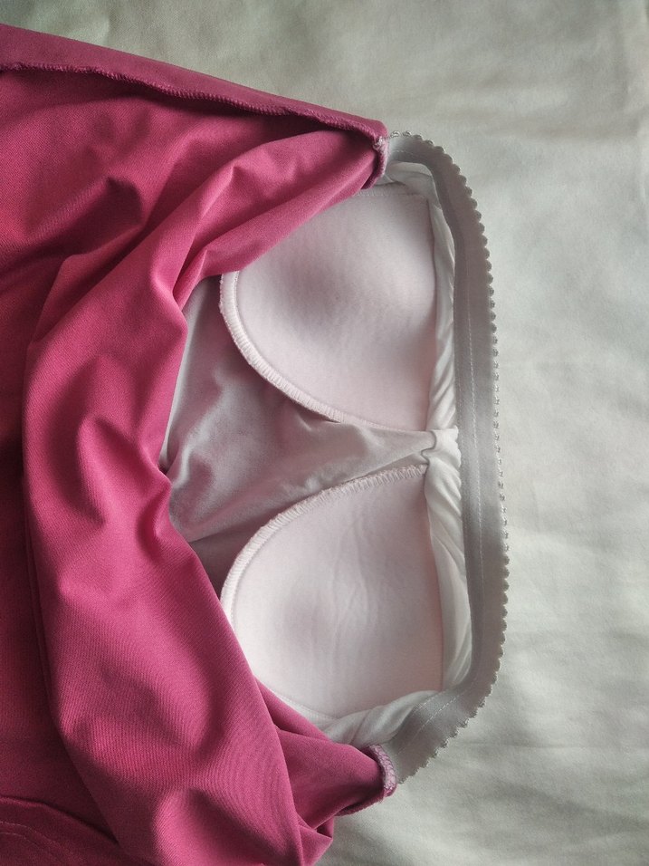 Mayo Pembe yarım kol kapri boy alt XL beden - Görsel 5