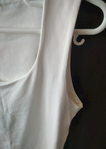 Zara kadın kırık beyaz askılı tişört 36 /38 beden - Görsel 3